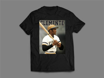 Roberto Clemente Pirates Black T-Shirt